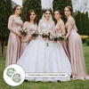 41 x Jga vakarėlio aksesuarai, Team Bride Jga su 10 nuotakos plaukų gumyčių + 10 nuotakos ženklelių + 10 nuotakos tatuiruočių lipdukų + 10 nuotakos apyrankių + 1 nuometas, mergvakario aksesuarai