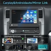 Automagnetola 4gb+64gb automobilinis radijas 1 Din 8 branduolių Android su belaidžiu Carplay, Android Auto, Mirrorlink, 17.7 cm/7 colių Ips jutikliniu ekranu su Gps Nav, Bluetooth, Wifi & 4g Hifi Am/fm/rds radijo Dsp/eq atbulinės eigos kamera