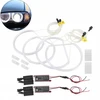 4x Ccfl Angel Eye Halo Led žiediniai žibintai balti ne projektoriai skirti Bmw E46 serijai
