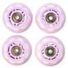 4x Riedučių ratukai Raven Senia Violet 70mm Pu