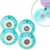 4x Šviečiantys Led riedučių ratukai Raven Isla Mint 70mm Pu