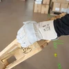 5, 10, 15, 20 porų darbo pirštinių, odinės, vyriškos, moteriškos, tvirta oda, apsauginės pirštinės surinkimui, en 388, sodo pirštinės, skelta karvės oda, dydis 10 (5)