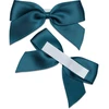 5 cm satininiai kaspinai (lipnūs) - 12 vnt. - teal