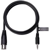 5 Din į 3.5 mm Aux Trs moteriškas garso kabelis, 2m