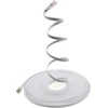 5 m - balta - 10 vienetų Cat.7 gigabitinis ethernet Lan plokščias juostinis kabelis (rj45) tinklo kabelis, neapdorotas kabelis (10 Gbit/s) instaliacinis kabelis plonas suderinamas su Cat.5 - Cat.5e - Cat.6