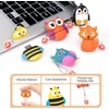 5 vnt. 32 Gb Usb atmintinės su gyvūnų raštais, dovana vaikams