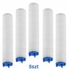 5 vnt. Terrahome vandens filtras dušo galvutėms, filtro įdėklai 001 10cm