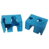 5 x didelio tikslumo 3d spausdintuvo šildytuvo bloko silikoninė termoizoliacinė silikoninė kojinė, skirta V6 Pt100 šildomam blokui Hotend ir Titan Aero ekstruderiui