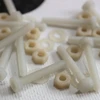 50 vnt. Nailono M3x20mm Varžtai su Šešiakampiu Galvute, Veržlės ir Poveržlės