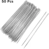 50 vnt. siuvimo adatų, 0.7mm, 10cm ilgio, siuvėjams