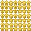 50 x 10 colių aukso folijos žvaigždės balionai, penkių smailių mylar balionai kūdikio sutiktuvių, lyties atskleidimo, vestuvių, gimtadienio ar sužadėtuvių vakarėlio dekoravimui