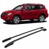 53/75 Toyota Rav4 Iii Xa30 2005-2012 Juodi stogo relingai oem stiliaus