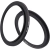 55–62 mm objektyvo filtro adapterio žiedas, 55 mm objektyvas į 62 mm filtrą, gaubtą, objektyvo konverterį ir kitus priedus (2 vnt.), Fire Rock Aviation aliuminio lydinio 55–62 mm žiedas