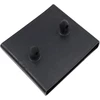 6 juodų plastikinių lentjuosčių laikiklių, skirtų pakeisti lentjuostes viengulėms dvigulėms lovoms, 65 mm x 9 mm