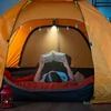6 kempingo lempų rinkinys, led kempingo žibintas, įkraunamas prožektorius su kabliukais, kempingo lempos, nešiojama palapinės lempa kempingui, nuotykiams, žvejybai, avariniams atvejams