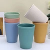 6 plastikinių puodelių rinkinys, daugkartinio naudojimo gėrimų puodeliai, 400 ml puodelių rinkinys vaikams ir suaugusiems, nedūžtantys, vandeniui, pienui, arbatos puodeliai, puodeliai (6 spalvos)