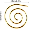 6 vnt. Mezgimo virbalų rinkinys: spiraliniai, raštų ir šaliko
