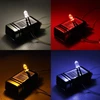 60 vienetų iš anksto sujungtų mini led šviesos diodų 5 mm dc 12v rinkinys led diodai modelių kūrimo apšvietimas įvairiaspalvis baltas, raudonas, mėlynas, žalias, geltonas, oranžinis