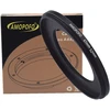 67 mm - 52 mm žiedų adapteris žemyn – metalinis filtro adapterio žiedas nuo fotoaparato objektyvo su 67 mm filtro sriegiu iki 52 mm filtro žiedo priedų
