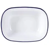 6x Olympia emaliuotas stačiakampis indas 280x190mm kepimui, skrudinimui