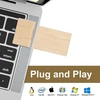 8 gb usb atmintinė medinė pakuotė iš 5 jbos medinė atmintinė 8 gb usb 2.0 didelio greičio usb atmintinė medinė usb atmintinė kaip verslo dovana arba dovana draugams, klevas