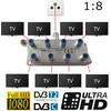 8-krypčių Tv Antenos Skirstytuvas F Jungtimis Hdtv 4k