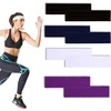 8 sportinių galvos juostų rinkinys, pagamintas iš itin kvėpuojančio tinklelio, elastinga ir kvėpuojanti prakaito juosta bėgiojimui, fitnesui, jogai, dviračių sportui ir krepšiniui, juoda/tamsiai mėlyna/violetinė/balta