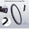 82 mm į 67 mm žiedinis adapteris, skirtas filtro žiedui mažinti, objektyvo adapteris, suderinamas su 82 mm objektyvu ir 67 mm kameros priedais