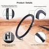 82 mm į 67 mm žiedinis adapteris, skirtas filtro žiedui mažinti, objektyvo adapteris, suderinamas su 82 mm objektyvu ir 67 mm kameros priedais
