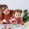 9 dalių jūros gyvūnų vėjo varpelių rinkinys, kūrybingos animacinių filmukų pakabinamos dekoracijos lauke, kūrybingas "pasidaryk pats" vėjo varpelių rinkinys, mediniai jūros gyvūnų paveikslai, naudojami langams ir sodams