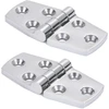 9tong jūriniai vyriai nerūdijančio plieno liukų durų vyriai, tvirti, skirti valtims, denio spintelėms, sus316, 2 vnt., 38 mm x 76 mm