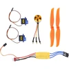 A2212 2200 Kv bešepetėlinis variklis 30a Esc Sg90 9g Micro Serno 6035 sraigtas su 3.5 mm, numatytasis