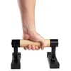 A2z Sport® Parallettes mediniai – aukščiausios kokybės atsispaudimų rankenos iki 500 kg – neslystančios stovėjimo ant rankų rankenos / lygiagretės – atsispaudimų strypai vidaus ir lauko treniruotėms, jėgos treniruotėms ir jogai