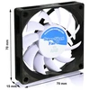 Aab Cooling Super Silent Fan 7 - 70mm ventiliatorius, 3 vnt.