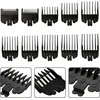 Aaed 10 dalių plaukų kirpimo mašinėlės kreipiamųjų šukų rinkinys, trimerio priedai, šukos plaukų kirpimo mašinėlei, magic clip trimeris, skustuvas, veido plaukų trimeris, barzdos trimeris, priedų šukų rinkinys