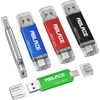 Ablaze Usb C atmintinė 64 Gb, Usb atmintinė 5 vnt. Otg 2-in-1 Usb 3.0 atmintinė, dviguba Usb A + Type C atmintinė, skirta Type-c mobiliesiems telefonams, išmaniesiems telefonams, nešiojamiesiems kompiuteriams, Pc, planšetiniams kompiuteriams, Mac