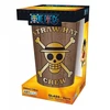 Abystyle One Piece didelis stiklinis puodelis su kaukolėmis 400ml / Kaukolės / Šiaudinių skrybėlių įgula