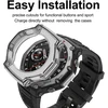 Acadeny [2 dėklų rinkinys, suderinamas su Amazfit T-rex3, juodas permatomas dėklas, [atsparus dėmėms] [atsparus įbrėžimams] itin plonas Tpu apsauginis dėklas