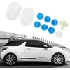 Acesupever šoninių slenksčių tvirtinimo spaustukų rinkinys, 1610186180 kėbulo tvirtinimo spaustukų rinkinys, automobilio spaudimo kaištis, kniedžių rinkinys, pakaitalas citroen ds3 2009-2015