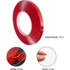 Aconde 10 m silikoninė sandarinimo juosta, 6 mm x 2 mm sandarinimo lūpa stiklo pagrindo plokštė, stiklo sandarikliai, sandarinimo lūpa silikonas židiniui, orkaitės plokštė, priešgaisrinė plokštė