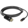 Act usb c į displayport kabelis 2 m, 4k @ 60hz, usb c displayport kabelis, jungtis išorinė-išorinė paauksuota, skirta nešiojamam kompiuteriui, planšetiniam kompiuteriui, išmaniajam telefonui - ac7325