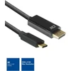 Act usb c į displayport kabelis 2 m, 4k @ 60hz, usb c displayport kabelis, jungtis išorinė-išorinė paauksuota, skirta nešiojamam kompiuteriui, planšetiniam kompiuteriui, išmaniajam telefonui - ac7325