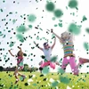 Actoys Xmdn-scpop11-gn 10 rankinių konfeti patrankų rinkinys, konfeti patranka, biologiškai skaidūs, konfeti šaudyklė, konfeti patranka, auksiniai, vestuvėms, gimtadieniui, kūdikio sutiktuvių vakarėliui, vakarėliui
