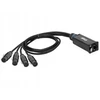 Adam Hall K4catboxxf3 audio Dmx ethercon Rj45 4x Xlr adapteris