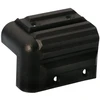 Adam Hall plastikinis juodas kampas 4072