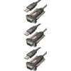 Adapteris keitiklis Unitek Y-105 Usb - Rs232 1,4m x3