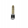 Adapteris mini Jack 3.5mm lizdas į Jack 6.3mm kištukas Aux Hq Premium Perėjimas