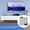 Adapteris Tv antenai, moteriškas į moterišką, 4 vnt.