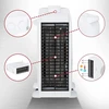 Adler europe ad 7725w termoventiliatorius 2000w šildytuvas su termostatu, ventiliatoriaus funkcija, apsauga nuo perkaitimo, 2 šilumos nustatymai, baltas