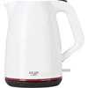 Adler - plastikinis virdulys 1.7 l, apsauga nuo virimo be vandens, 2200 w galia, baltas